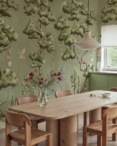 Rebel Walls carousel Facebook ad: 310 Luxurious Dining Room Wallpaper for 2026 | Rebel Walls (4 of 5)