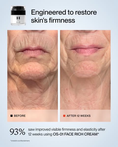 OneSkin image Facebook ad: NEW OS-01 FACE RICH CREAM (4 of 4)