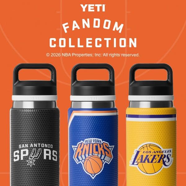YETI image Facebook ad: Exclusive NBA team drinkware. (3 of 3)