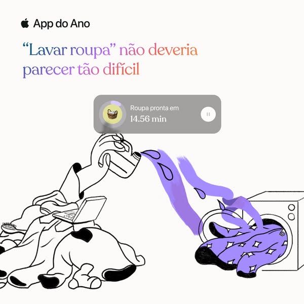 Tiimo image Facebook ad: Tiimo: Planejamento fica visível