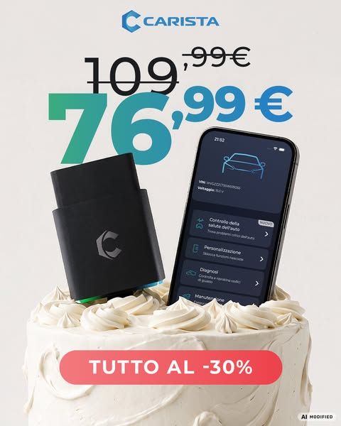Carista image Facebook ad: 3M+ hanno già lasciato il garage
