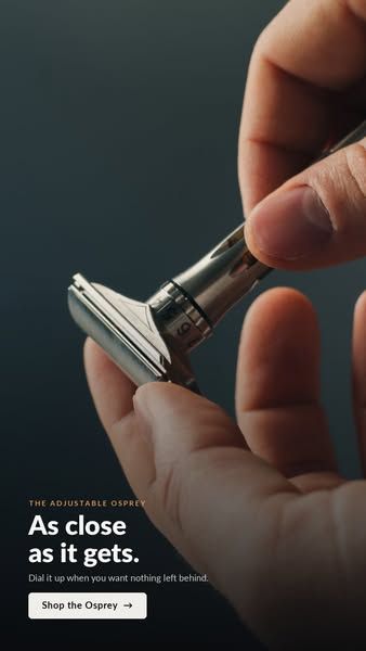 Blackland image Facebook ad: The last razor you'll buy