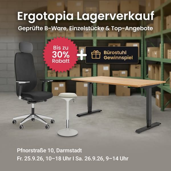 Ergotopia.de image Facebook ad: Ergotopia | Ergonomische Büromöbel & kostenlose Gesundheitstipps (3 of 3)