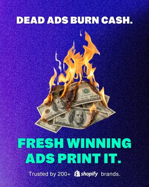 D-DOUBLEU MEDIA image Facebook ad: The #1 reason brands stop scaling? Creative bottlenecks.