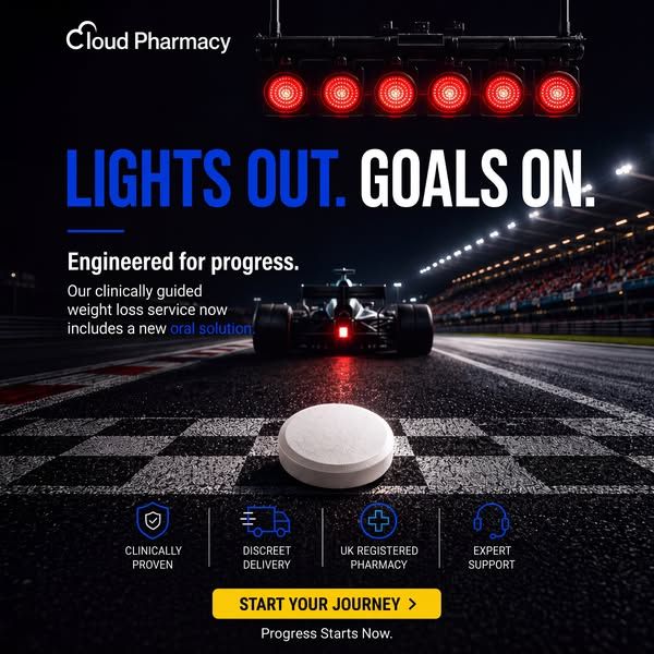 Cloud Pharmacy image Facebook ad: The Weight Is Over (3 of 8)