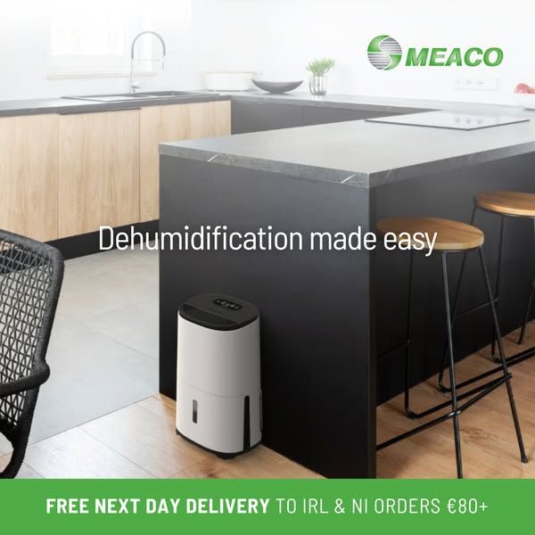 Meaco Dehumidifiers & Air Purifiers - Ireland image Facebook ad: Engineered for Quiet. Designed for Sleep. 💤