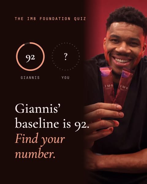 IM8 image Facebook ad: The IM8 Foundation Quiz