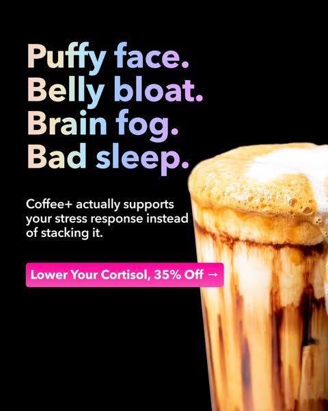 Everyday Dose image Facebook ad: Pour Yourself Coffee That Does More ☕