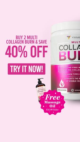 Vitauthority image Facebook ad: Collagen BURN Savings are Live! 60 day guarantee