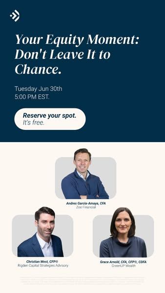 ZoeFin image Facebook ad: IPO, Acquisition, or Tender Offer? Plan Now. (64 of 64)