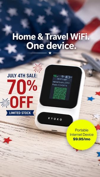 Ryoko image Facebook ad: Why Pay $100/Month When $9 Gets You Unlimited Data?