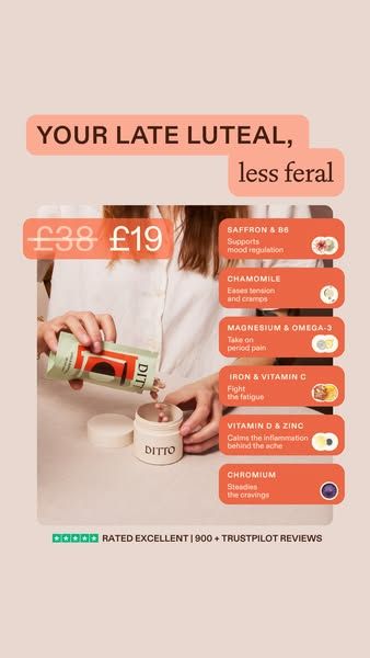 DITTO Daily image Facebook ad: Get an extra 50% off with DITTO50