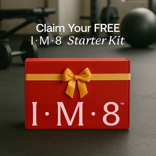 IM8 Health image Facebook ad: Free Welcome Kit With Subscription