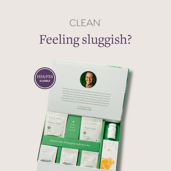 Clean Program image Facebook ad: Save 20% on Your 21-Day Reset