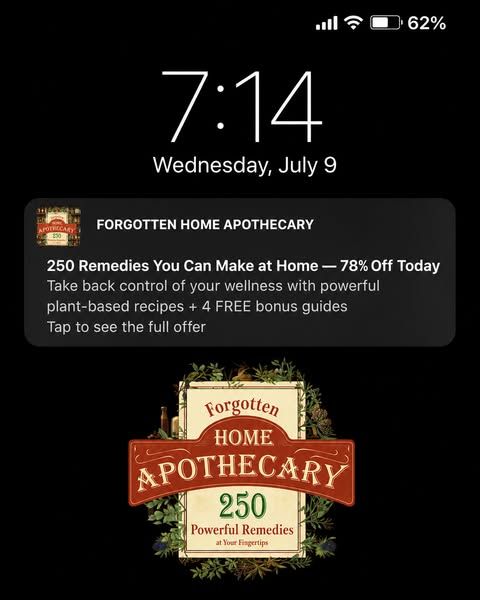 The Forgotten Home Apothecary