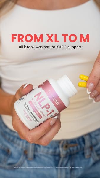 SkinnyFit image Facebook ad: NLP-1 = Natural GLP-1 Support 🧬 (3 of 4)