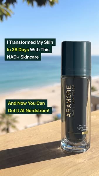 Aramore Skincare image Facebook ad: NAD+ Skincare Has Arrived at Ulta.com (1 of 2)