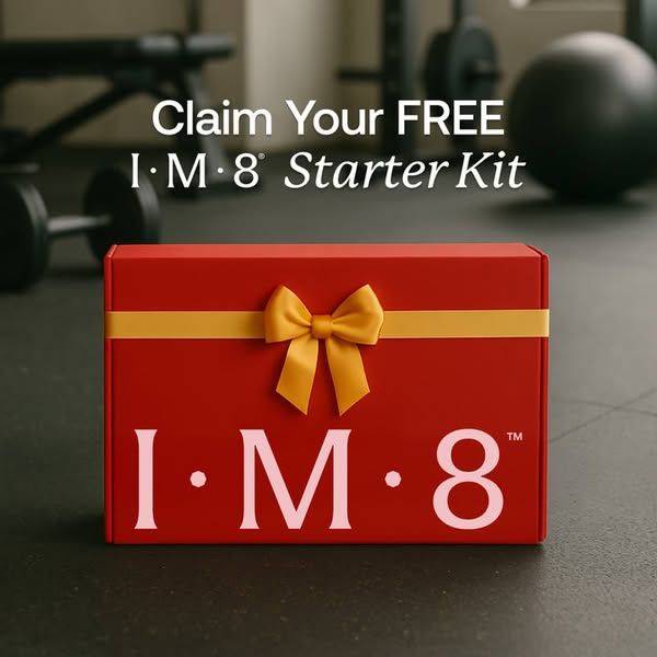 IM8 Health image Facebook ad: One Scoop. 16 Supplements. Zero Guesswork.