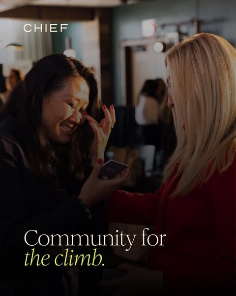 Chief image Facebook ad: CHIEF is the largest vetted community of women leaders. (9 of 10)