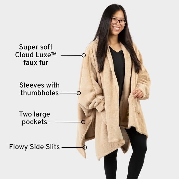 Big Blanket Co image Facebook ad: New: Cloud Luxe™ Wrap
