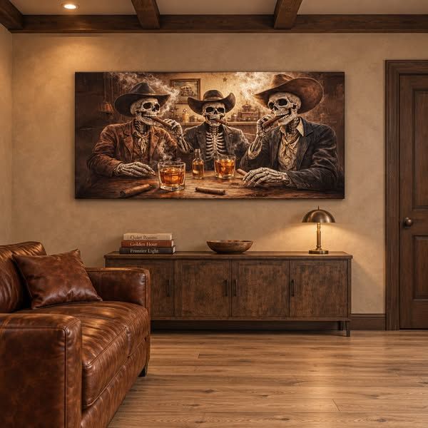 Tailored Canvases image Facebook ad: Dead Men Tell Tall Tales | Made in the USA | Ships Fast