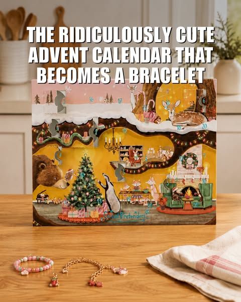 Uncommon Goods image Facebook ad: Holiday Charm Bracelet Advent Calendar