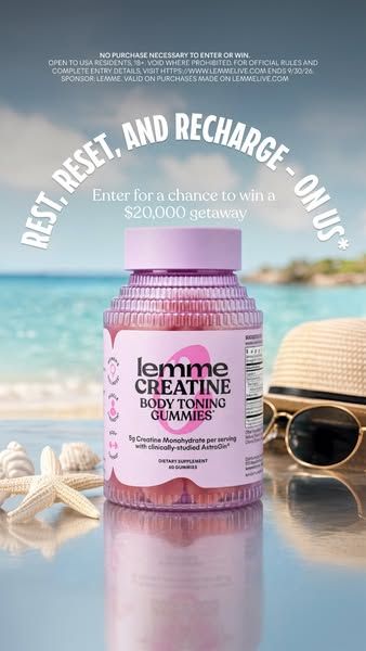 Lemme image Facebook ad: Win a $20,000 Luxury Getaway (1 of 2)