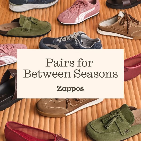 Zappos.com image Facebook ad: Run Stronger. Go Further. (4 of 4)