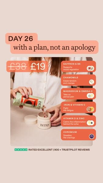 DITTO Daily image Facebook ad: Get an extra 50% off with DITTO50