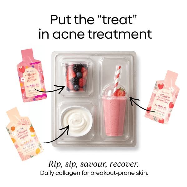 The Purest Co image Facebook ad: We put the “treat” in your breakout recovery treatment