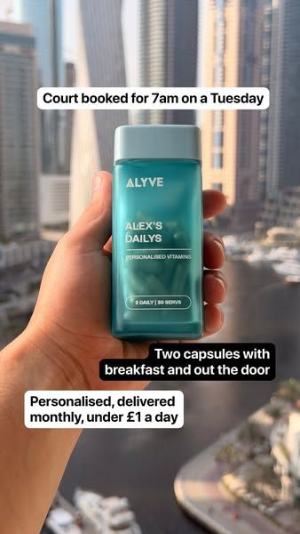 ALYVE image Facebook ad: 25% Off First Order (1 of 2)