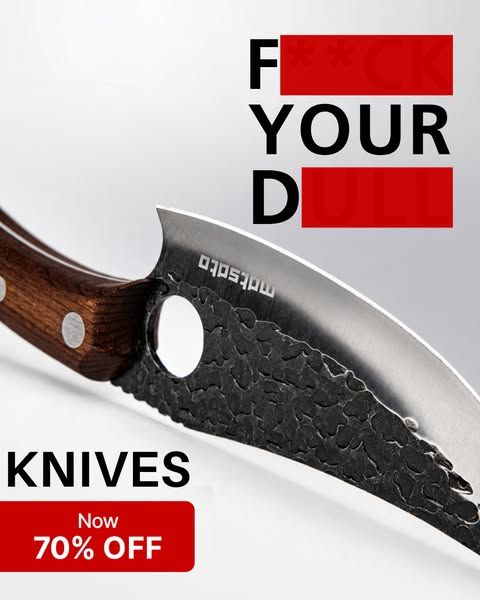 Matsato image Facebook ad: The Perfect Knife For 2026