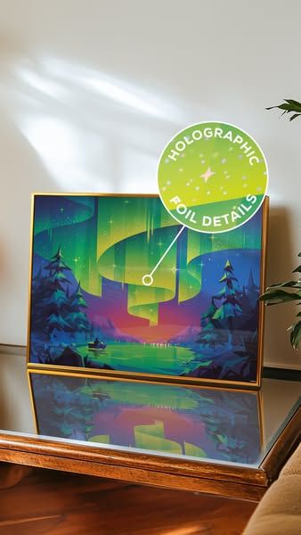 Kurzgesagt image Facebook ad: Aurora Gazing Poster Bundle (2 of 16)