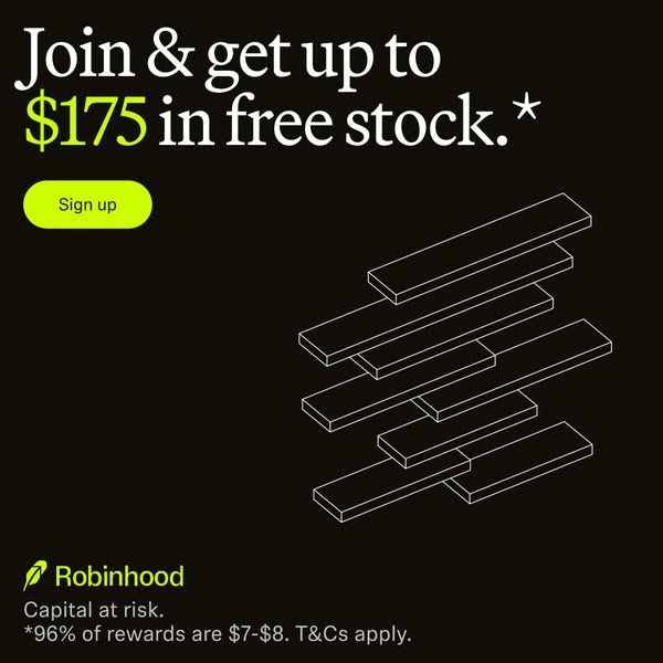 Robinhood image Facebook ad: Invest with Robinhood (2 of 2)