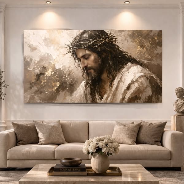 Tailored Canvases - Personalized Art image Facebook ad: Crowned Serenity Portrait | Made in the USA | Ships Fast