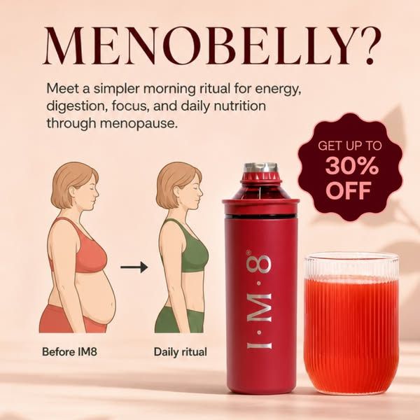 IM8 Health image Facebook ad: Your Body Is Changing. You Deserve Better Support. (2 of 2)