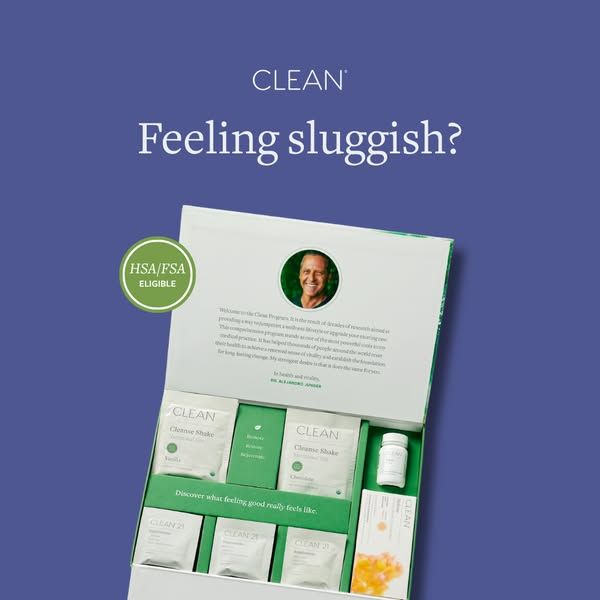 Clean Program image Facebook ad: Save 20% on Your 21-Day Reset