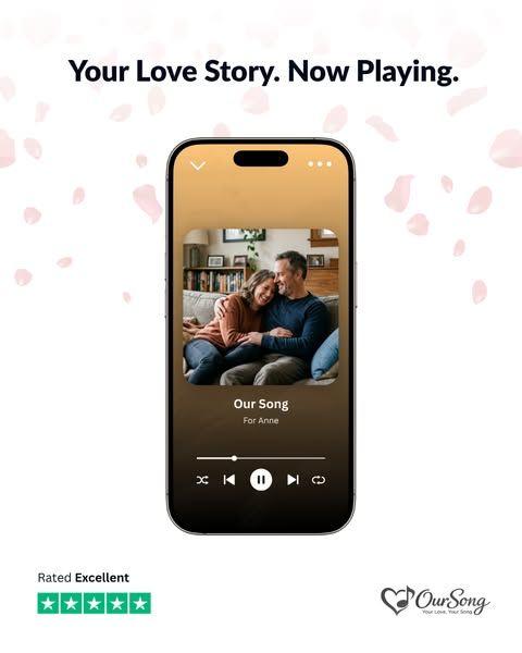 OurSong Studio image Facebook ad: A Song About You Two