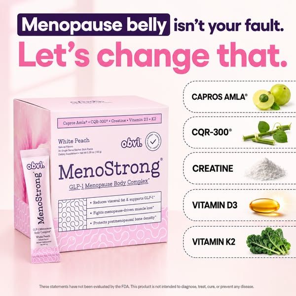 Obvi image Facebook ad: Target Body Fat, Not Just Weight