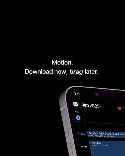 Motion image Facebook ad: Get 25% more done
