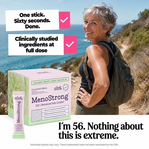 Obvi image Facebook ad: One Stick. Sixty Seconds. Done.
