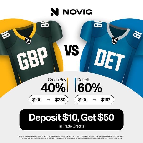 Novig App carousel Facebook ad: Trade Football (2 of 6)