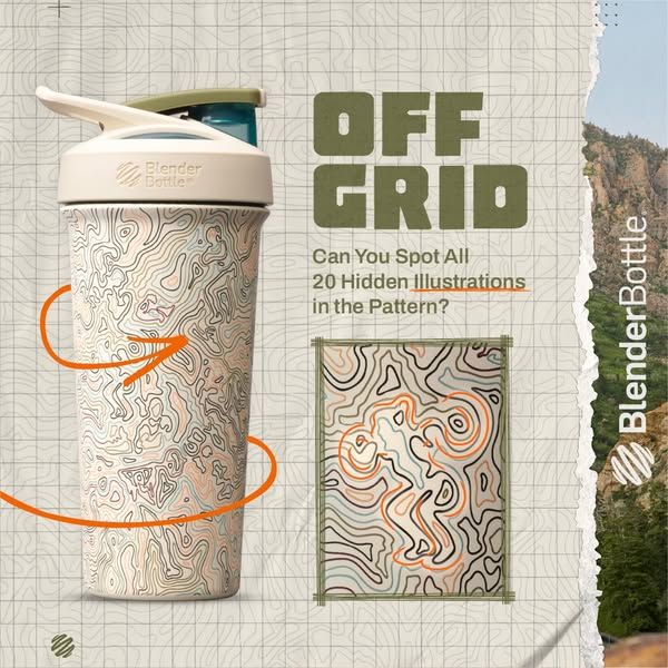 BlenderBottle image Facebook ad: Go the extra mile. (3 of 3)