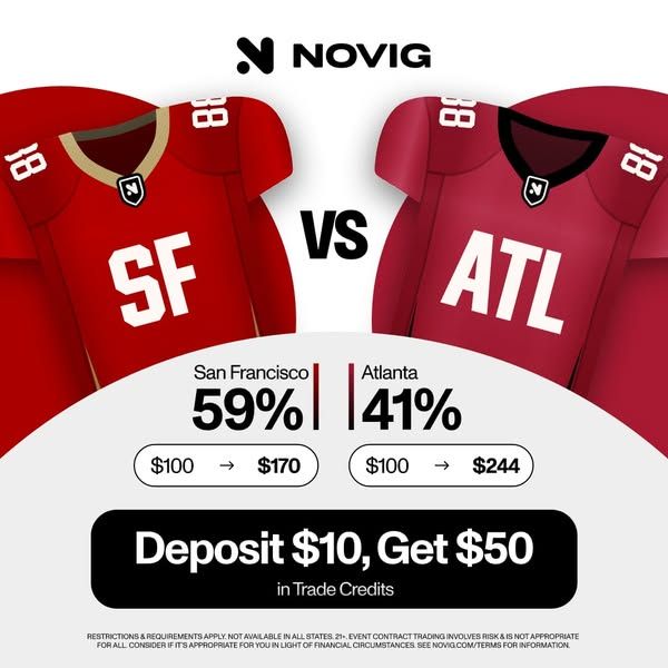 Novig App carousel Facebook ad: Trade Football (2 of 6)