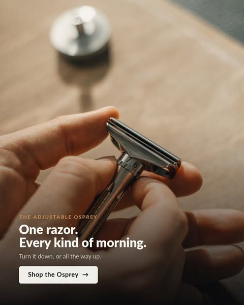 Blackland image Facebook ad: The last razor you'll buy