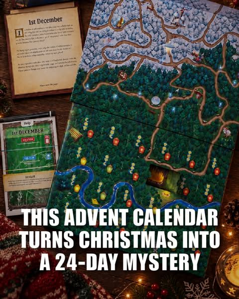 Uncommon Goods image Facebook ad: Christmas Mystery Advent Calendar