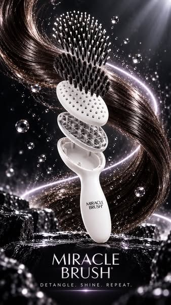HAIRtamin image Facebook ad: The Miracle Brush Everyone’s Talking About