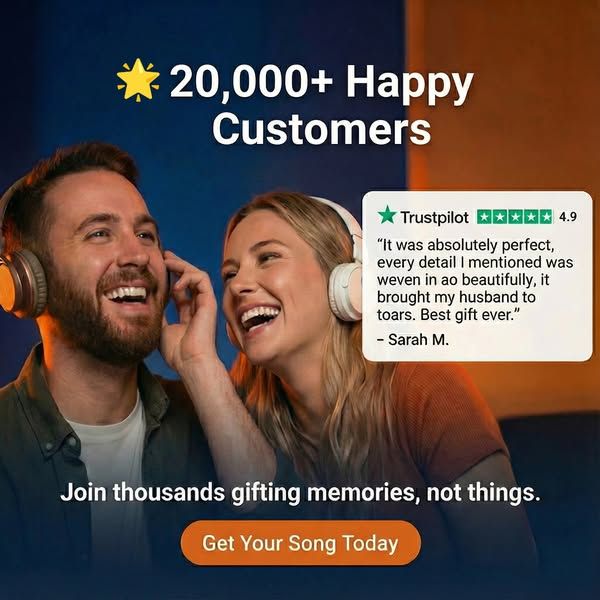 Tetatune - Customized Songs carousel Facebook ad: 🎵 TeTaTune Custom Song (5 of 5)