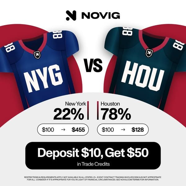 Novig App carousel Facebook ad: Trade Football (6 of 6)