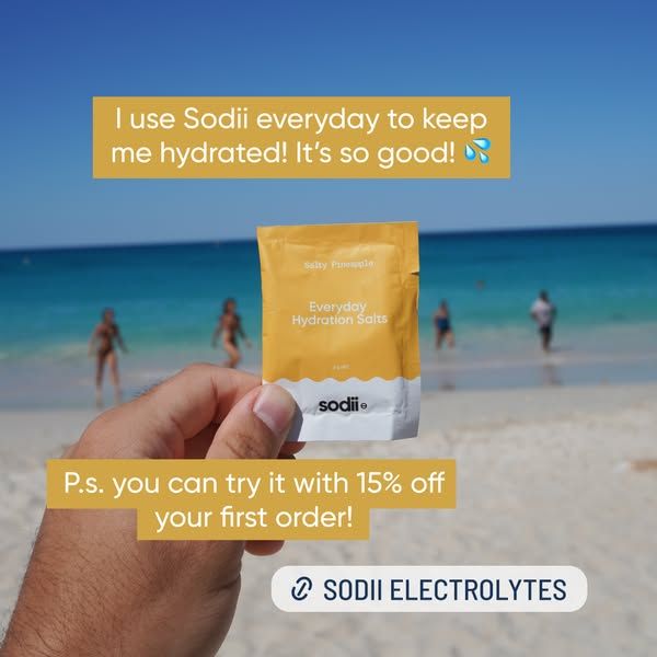 Sodii Hydration image Facebook ad: Clean hydration. Just what your skin needs. (5 of 5)